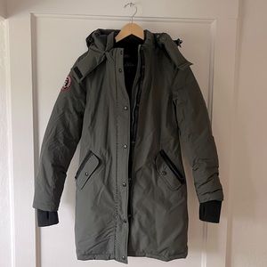 NWOT triple fat goose parka size Small